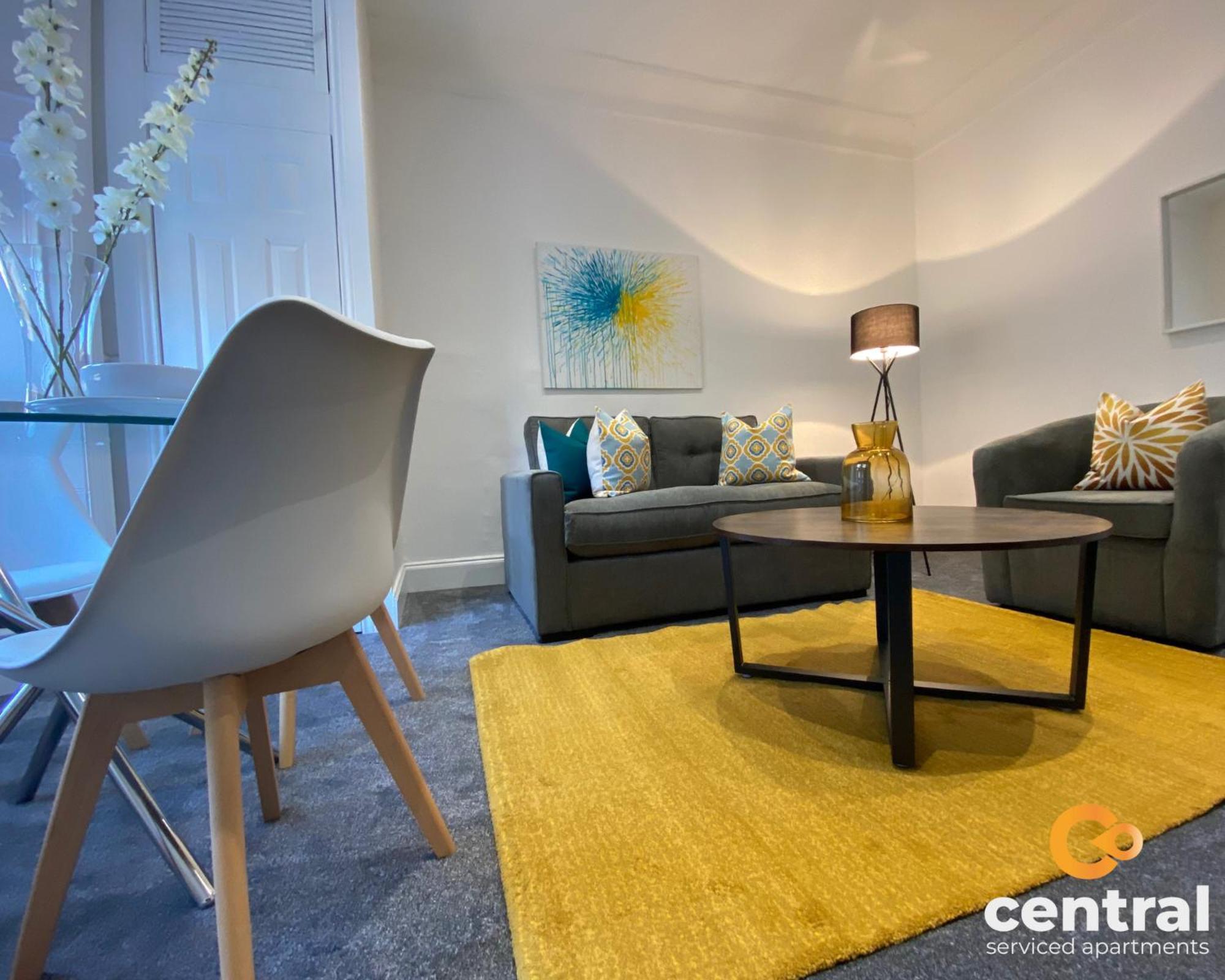 Central Serviced Apartments - Cosy 1 Bedroom - Modern - Close To Transport Links - Quiet Neighbourhood - Fast Wifi - Fully Equipped - Smart Tvs In All Rooms - Monthly Stays Welcome - Free Street Parking - Ideal Relocation To Dundee Accommodation Eksteriør billede