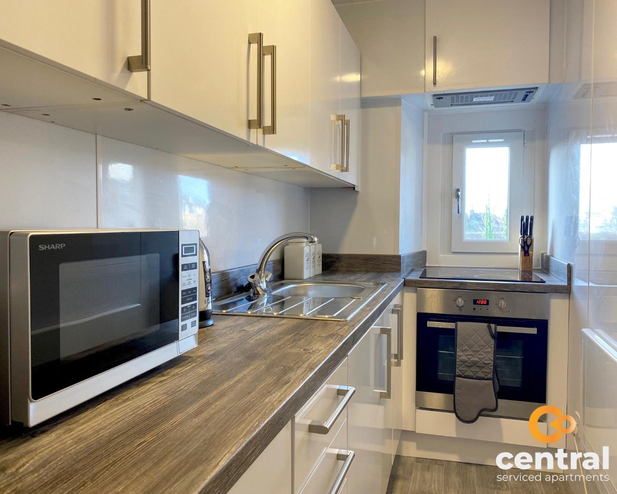 Central Serviced Apartments - Cosy 1 Bedroom - Modern - Close To Transport Links - Quiet Neighbourhood - Fast Wifi - Fully Equipped - Smart Tvs In All Rooms - Monthly Stays Welcome - Free Street Parking - Ideal Relocation To Dundee Accommodation Eksteriør billede